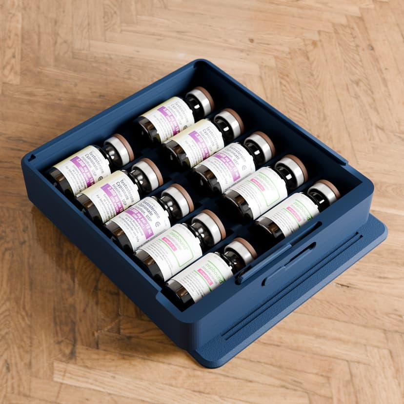 10 Vial Storage